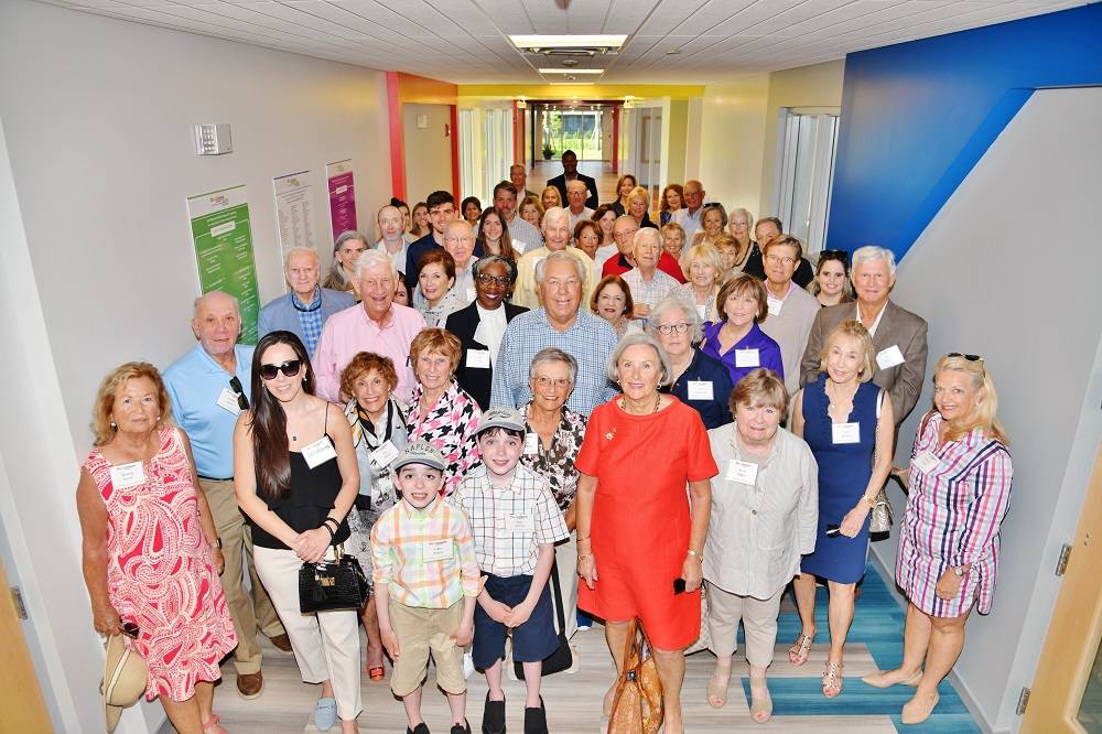 Attendees at van Otterloo campus dedication