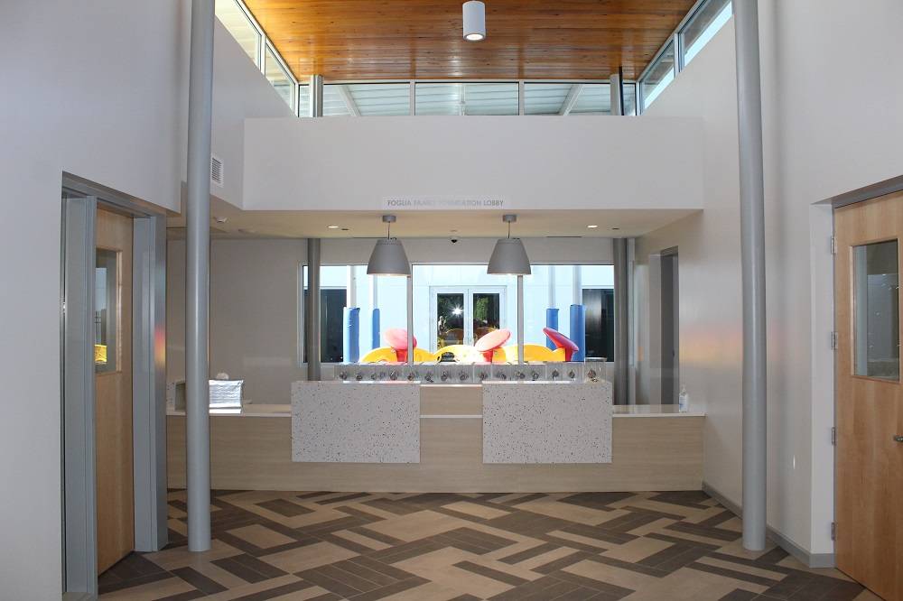 Reception area