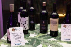 12 auction lot of wines donated by guadalupe center's board of trustees