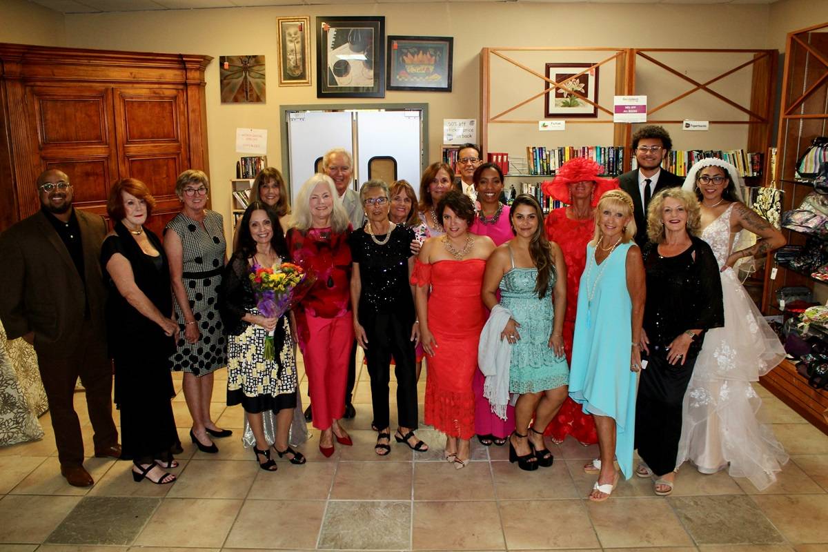 Runway for Education fashion show models (2023)